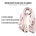 Women's Silk Scarf Fashion Sunscreen Shawls Wraps for Headscarf&Neck (DYPX03)