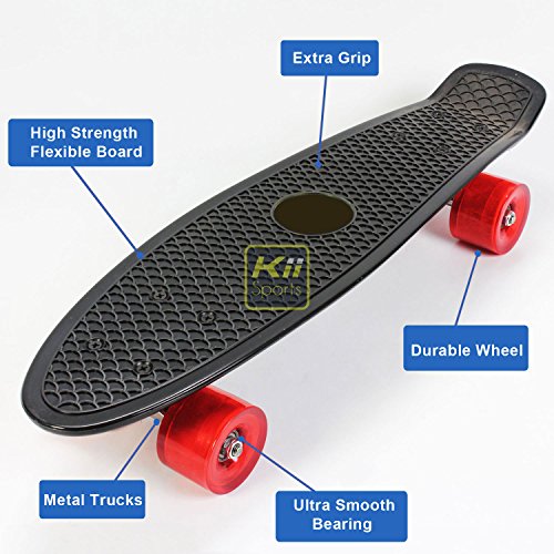 Plastic Skateboard Penny Retro Style 22
