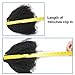 Luwigs Afro Kinky Curly 4B 4C Clip in Hair Extensions for African American Women Real Brazilian Virgin Human Hair Clip Ins Natural Color 7pcs/set (18 inches, Afro Kinkys Curly)