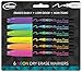 The Board Dudes CYJ58 Medium Point Dry Erase Markers - Neon, 6 count