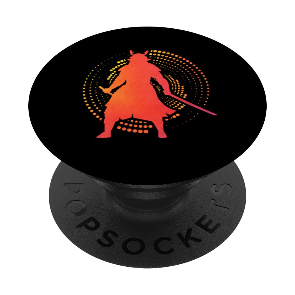 Samurai Japanese Warrior Vintage PopSockets Swappable PopGrip