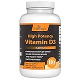 Natrogix Vitamin D3 5000 IU, 360 Softgels