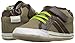 Robeez Logan High Top Hard Sole Mini Shoe (Infant), Natural, 6-9 Months M US