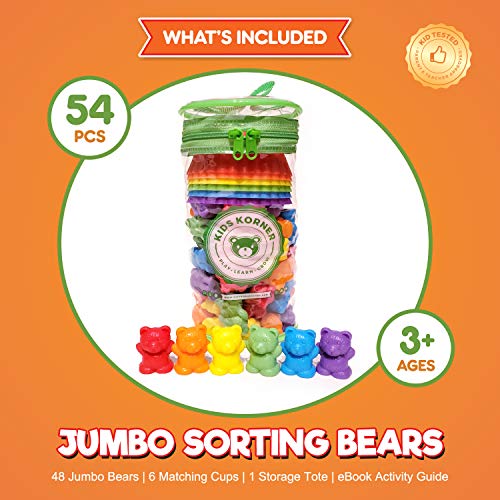 1 Jumbo+Counting+Bears+Stacking+Cups
