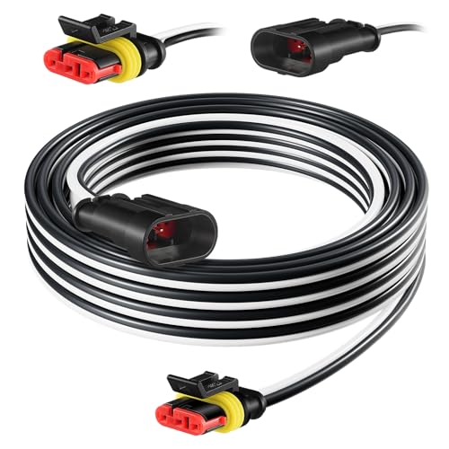 5 Metre Charging Cable for Transformer Power Supply and Charging Station, Compatible with Husqvarna Automower 320 330x 2013-2015, 105 305 310 315X 405X 415X 420 430X 2015+, for Gardena 2016+ Robotic Lawnmower, 5M