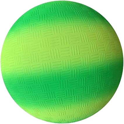 Amazon.com: BESPORTBLE Pelota de juegos para niños de 8.5 pulgadas verde Dodgeball deportes jugando pelota de PVC degradado color Kickball juguete para al aire libre patio de juego: Sports \u0026 Outdoors