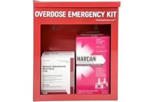 Windy City Cabinet | Non-Locking OD Cabinet | High Visibility Cabinet for Emergency Supplies (OD Kit Not Included)