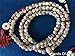 Hands Of Tibet Tibetan Mala Carved Yak Bone Mala 108 Beads for Meditation