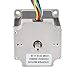 STEPPERONLINE Dual Shaft Nema 23 CNC Stepper Motor 1.26Nm(179oz.in) 8 Wires CNC Mill Router