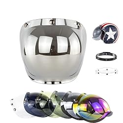 Gigicloud Flip Up Down Shield Visor Lens, Retro