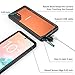 Galaxy Note 10+ Plus Case, Red2Fire Full Body with Built-in Screen Protector, Fingerprint Unlock with Fingerprin, Heavy Duty Shockproof Rugged Cover Case for Samsung Galaxy Note 10+ Plus (Black/Clear)