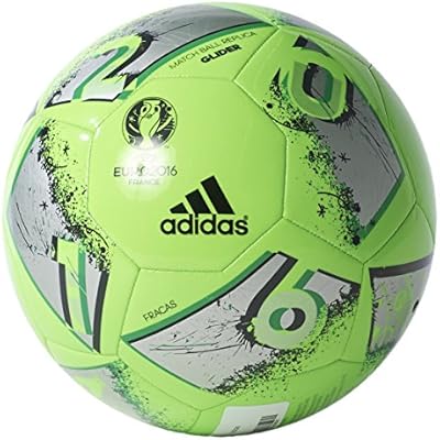 adidas Performance Euro 16 Glider Soccer Ball, Unisex, Solar Green ...