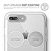 elago iPhone 8 Plus/iPhone 7 Plus Case [Cushion][Crystal Clear] - [Anti Smudge Dot Coating][Robust TPU][Shock Absorbing][Cushioned]