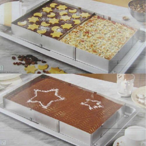 Baking Molds Stainless Adjustable Size Mousse Expandable Split Pastry Cake Ring Fondant Baking Mould