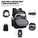 Laptop Backpack, Large Scansmart TSA Friendly Travel Bag, Durable Business Backpack with USB Charging Port for Women & Men, Waterproof College School Bookbag Computer Bag Fits 15.6