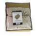 Sunnyglade 2 Pack Non Slip Bathroom Rug Mat Mats Soft Plush Chenille Toilet Rug (Light Tan, Coarse)