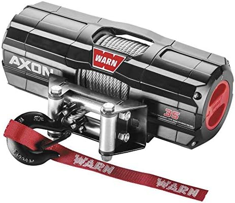New Warn Axon 3500 lb Winch & Model Specific Mount - 2006-2012 Can-Am Outlander MAX 650 ATV