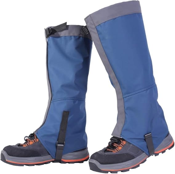 Garneck Leg Gaiters Waterproof Snow Boot Gaiters Adjustable Outdoor