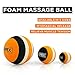 Massage Ball Set for Trigger Point Myofascial Release, Plantar Fasciitis, Foot Reflexology -Deep Tissue Physical Therapy Muscle Massager Tools Set - Spiky Ball, Peanut Massage Ball, Foam Massage Balls