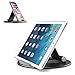 OMOTON Show 15 Stand Multi-Angle, Portable Tablet Stand with Round-Base, Compatible with iPad Pro/Air/Mini, Samsung and All Phones- Black