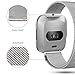 Oitom Compatiable Metal Bands Replacement for Fitbit Versa,Small 5.1