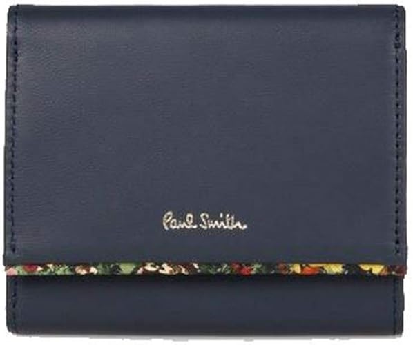Amazon セット商品 ポールスミス Paul Smith 財布 レディース財布 ガーデンフローラルトリム 3つ折り財布 Puレザーブランド保存バッグ ネイビー 財布 Amazon セット商品 ポールスミス Paul Smith 財布 レディース財布 ガーデンフローラルトリム 3つ折り財布 Puレザーブランド保存バッグ ネイビー 財布