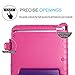 HDE Case for iPad 2 3 4 - Kids Shock Proof Heavy Duty Impact Resistant Protective Cover Handle Stand for Apple iPad 2nd 3rd 4th Generation Tablet (Purple Pink)