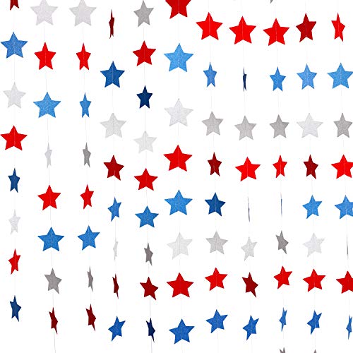 6 Patriotic+Streamers+Independence+Celebration+Decorations