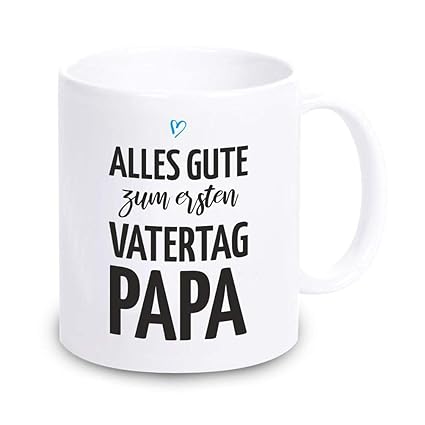 4you Design Tasse Alles Gute zum (Jahreszahl) Vatertag ?Vatertag ?Papa ?Papi ?Geschenk ?Vatertagsgeschenk ?Geschenkidee ?Kaff