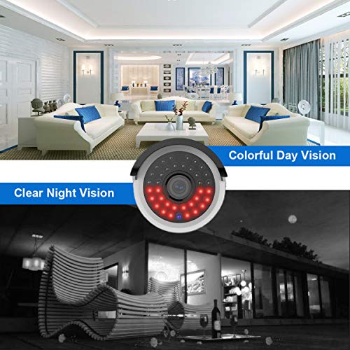 【2020 New】 Wireless Security Camera System, 8 Channel 1080P NVR with 6TB Hard Drive, 8PCS 1080P 2.0MP CCTV WI-FI IP Cameras for Homes,OHWOAI HD Surveillance Video Security System. - Thumbnail 3
