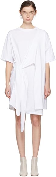 Amazon アクネ ストゥディオズ Acne Studios レディース ワンピース ドレス ワンピース White Lylia T Shirt Dress 並行輸入品 服 ファッション小物 通販