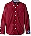 Nautica Men's Classic-Fit Wrinkle-Resistant Marine Mini-Plaid Shirt