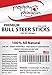 Peppy Pooch Bully Sticks Small 20 Pack. All-Natural American Beef Dog Chews. Made in The USA.