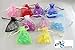 A&S Creavention® Organza Mixed Colors Jewelry Pouch Bags Display Bags 10 Colors 100pcs (5x7 inches)