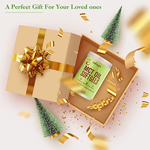 Natrogix MCT Oil Capsules/Virgin Coconut Oil Softgels, 360 Count3