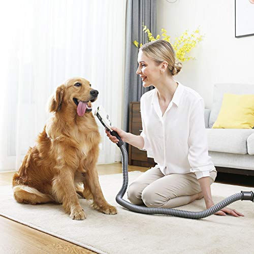 Vacuyahu 3 in1 Multipurpose Cordless Pet Grooming Vacuum with Patent