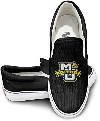Starwood Unisex Marquette Golden Eagles Pidgey Canvas Slip On Sneaker Shoe Size 37