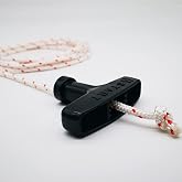 ZLKSKER Recoil Starter Rope with Pull Start Handle, 2.4m / 5.0mm, Engine Starter Rope &amp; Handle, Generator Lawn Mower Trimmer Chain Saw Pull Cord