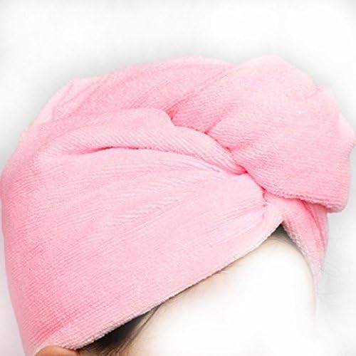 Veras Microfiber Hair Drying Towel Ultra Absorbent Twist Hair Turban Drying Cap Hair Wrap