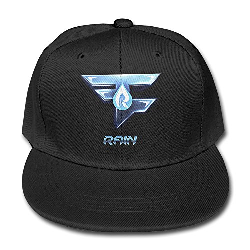Kids Faze Rain Logo Adjustable Duck Tongue Hat Peaked Baseball