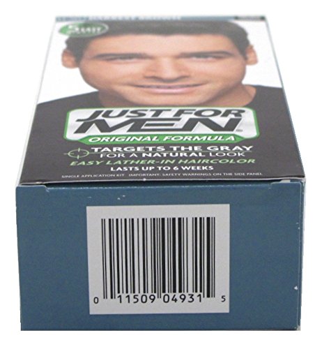Just For Men Shampoo In #H-50 Haircolor Darkest Brown (6 Pack)