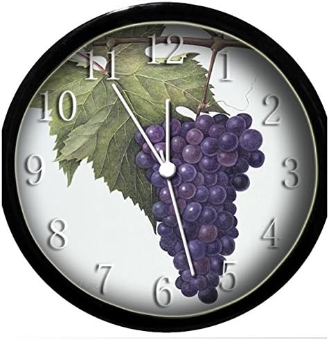 Krazy Klockz Glow in The Dark Wall Clock - Grapes