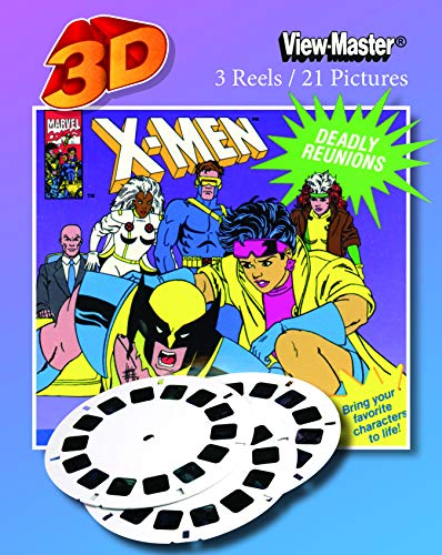 X-Men - Deadly Reunions - Compatable with ViewMaster- New 3Reel Set, 21 3D Images