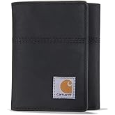 Carhartt Men's B0000208 Saddle Leather Trifold Wallet