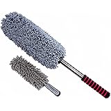 Ultimate Car Duster 2 Piece Car Cleaning Kit - Interior Duster &amp; Exterior Duster – Lint Free