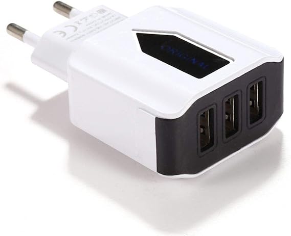 Amazon Com Triple Puerto Usb De Pared Hogar Viaje Ac Cargador