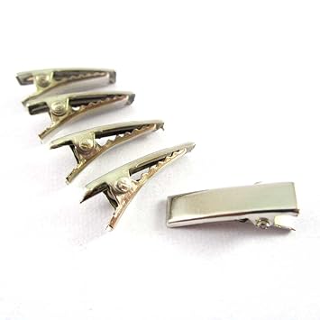 mini alligator hair clips baby