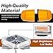 AnTom Led Strobe Light, Amber Emergency Magnetic Hazard Warning Beacon for Truck Vehicle,14 Kinds COB Led Bulbs Flashing Strobe Light Bar 40W