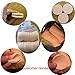 Anleolife Makeup Sponge Facial Powder Puff Cosmetics Blush Applicators Round Sponges Foundation 6bags,36pcs(6pcs/bag)