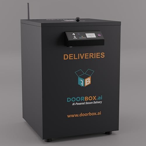 Smart Modular Delivery Box AI-Powered Smart DoorBox with Twin Cameras | First-Ever Image-Proof ...